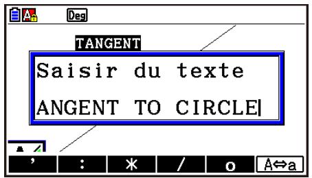 CASIO GRAPH90+E PYTHON - Pour modifier le texte à l'écran - 1