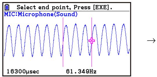 CASIO GRAPH90+E PYTHON - - To output a graph from the speaker - 2