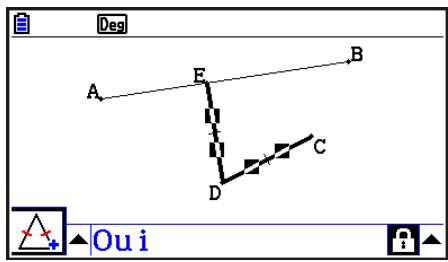 CASIO GRAPH90+E PYTHON - Exemple : Pour utiliser la commande Suivi courbe pour dessiner une parabole - 6