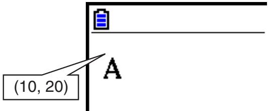CASIO GRAPH90+E PYTHON - draw_string() - 1