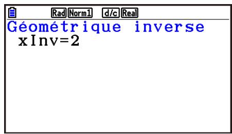 CASIO GRAPH90+E PYTHON - Distribution géométrique cumulative inverse - 3