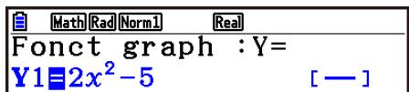 CASIO GRAPH90+E PYTHON - Stockage de fonctions de graphes - 1