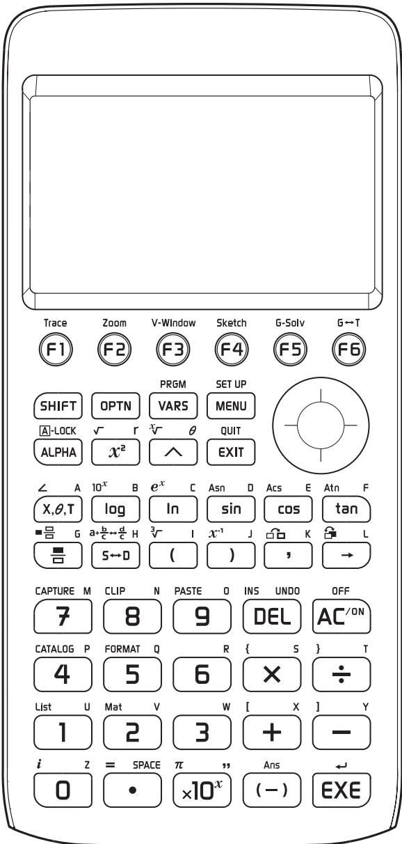 CASIO GRAPH90+E PYTHON - Précautions à prendre lors de l'utilisation de cette calculatrice - 3