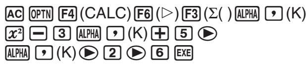 CASIO GRAPH90+E PYTHON - Exemple Effectuer le calcul suivant : - 1