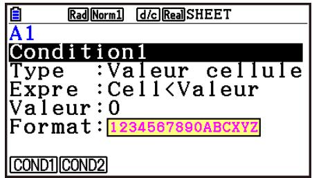 CASIO GRAPH90+E PYTHON - - Types de condition - 1