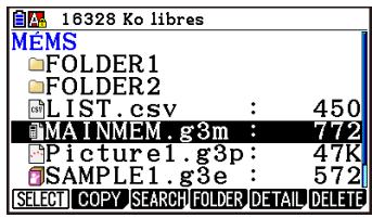 CASIO GRAPH90+E PYTHON - Fichier non g3p/g3b - 1