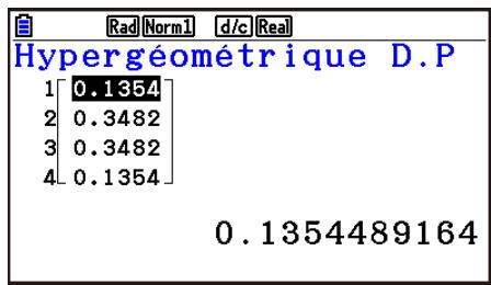 CASIO GRAPH90+E PYTHON - - Probabilité hypergéométrie - 2