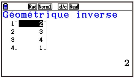 CASIO GRAPH90+E PYTHON - Distribution géométrique cumulative inverse - 2