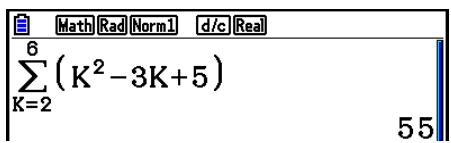 CASIO GRAPH90+E PYTHON - Exemple Effectuer le calcul suivant : - 2