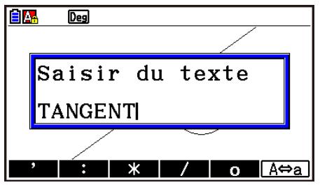 CASIO GRAPH90+E PYTHON - - Pour insérer du texte dans une image à l'écran - 1