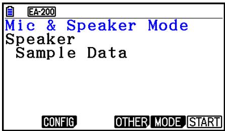 CASIO GRAPH90+E PYTHON - - Selecting Speaker - 2