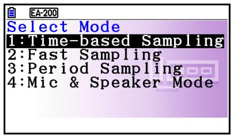 CASIO GRAPH90+E PYTHON - Changing the Sampling Screen - 2