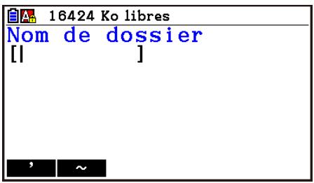 CASIO GRAPH90+E PYTHON - - Pour creer un nouveau dossier - 1