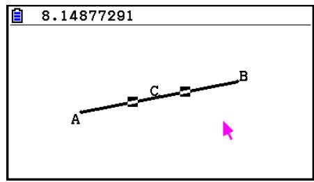 CASIO GRAPH90+E PYTHON - - Pour construire un point milieu - 2