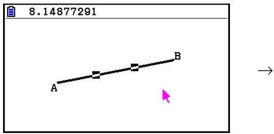 CASIO GRAPH90+E PYTHON - - Pour construire un point milieu - 1