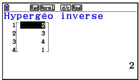 CASIO GRAPH90+E PYTHON - - Distribution hypergeométrique cumulative inverse - 2