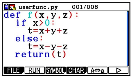 CASIO GRAPH90+E PYTHON - Objectif - 1