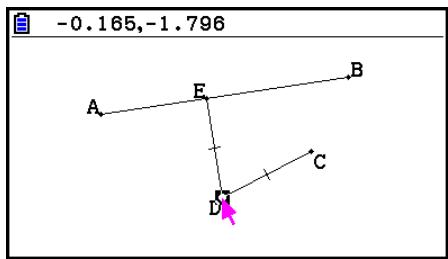 CASIO GRAPH90+E PYTHON - Exemple : Pour utiliser la commande Suivi courbe pour dessiner une parabole - 7