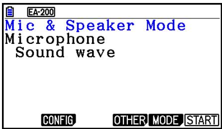 CASIO GRAPH90+E PYTHON - - Selecting Microphone - 2