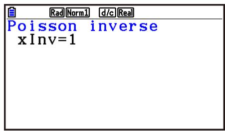 CASIO GRAPH90+E PYTHON - Distribution de Poisson cumulative inverse - 3