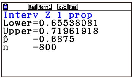 CASIO GRAPH90+E PYTHON - - Intervalle Z à 1 proportion - 2