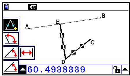CASIO GRAPH90+E PYTHON - Exemple : Pour utiliser la commande Suivi courbe pour dessiner une parabole - 4