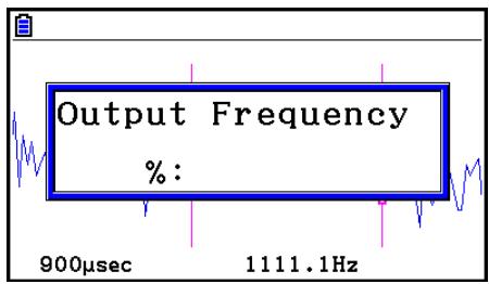 CASIO GRAPH90+E PYTHON - - To output a graph from the speaker - 3
