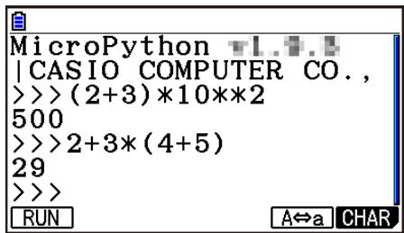 CASIO GRAPH90+E PYTHON - Receive38k / Send38k - 6