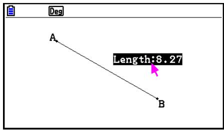 CASIO GRAPH90+E PYTHON - Exemple : Pour spécifier une décimale pour les valeurs de mesure - 1