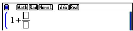 CASIO GRAPH90+E PYTHON - Example 1 Pour saisir 2^3 + 1 - 25