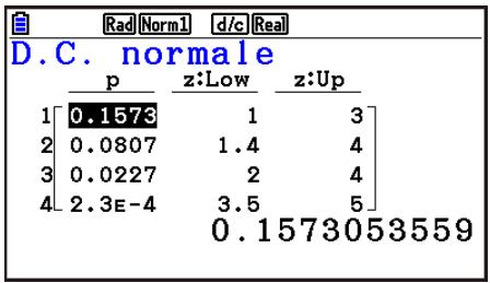 CASIO GRAPH90+E PYTHON - Distribution cumulative normale - 2
