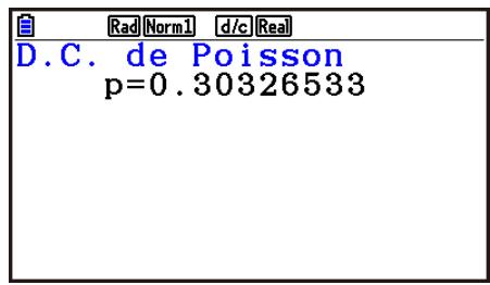 CASIO GRAPH90+E PYTHON - Distribution de Poisson cumulative - 3