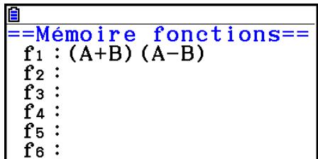 CASIO GRAPH90+E PYTHON - - Pour afficher une liste des fonctions disponibles - 1