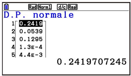 CASIO GRAPH90+E PYTHON - - Densité de probabilité normale - 2