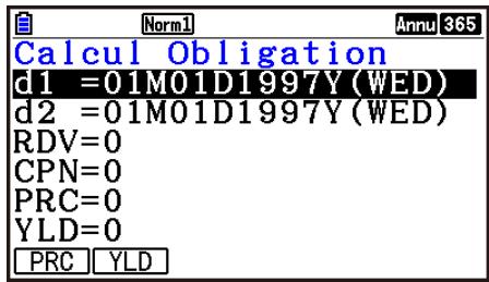 CASIO GRAPH90+E PYTHON - Calculus d'obligations - 2