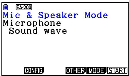 CASIO GRAPH90+E PYTHON - - Selecting Microphone - 3