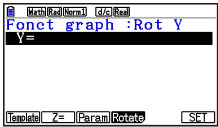 CASIO GRAPH90+E PYTHON - Saisie d'une fonction directement - 4