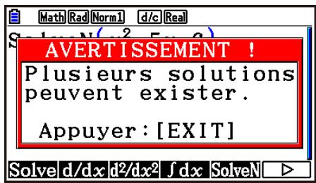 CASIO GRAPH90+E PYTHON - Résolution d'une fonction f(x) - 1