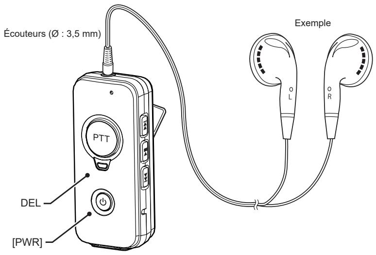 ICOM IP501H - Connexion avec le VS-3 quand l'indicateur bluetooth est éteint - 1
