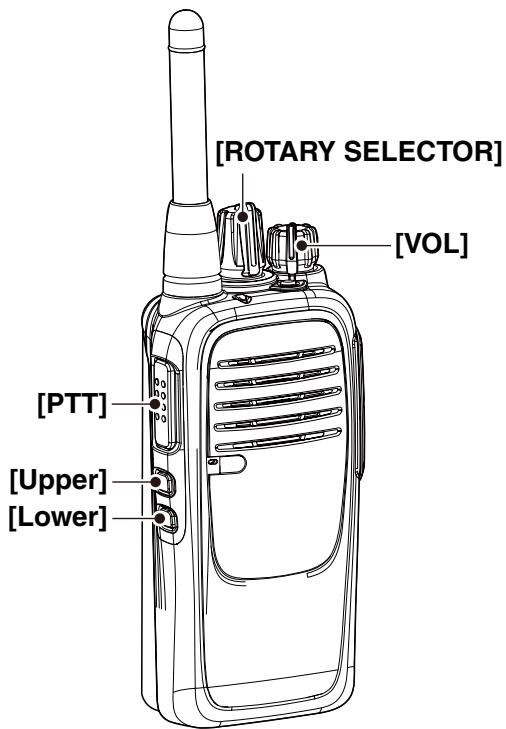 ICOM IC-F29SR - [Example]: CTCSS tone No. 28 (162.2 Hz) assigned to channel 4 - 1
