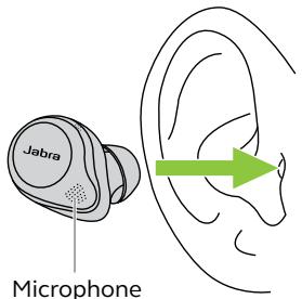 JABRA 85T - Instructions de port - 1