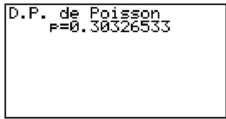 CASIO GRAPH35+EII PYTHON - - Probabilité de Poisson - 3