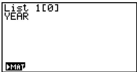 CASIO GRAPH35+EII PYTHON - Pour désigner une liste - 4