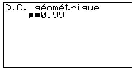 CASIO GRAPH35+EII PYTHON - - Loi géométrique cumulative - 3