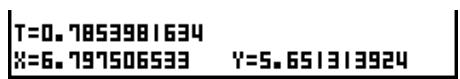 CASIO GRAPH35+EII PYTHON - Lecture des coordonnées de points sur une ligne de graphe - 3