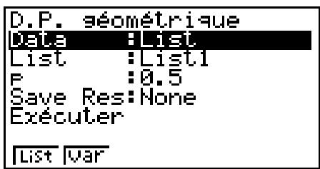 CASIO GRAPH35+EII PYTHON - - Probabilité géométrique - 1