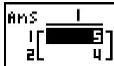 CASIO GRAPH35+EII PYTHON - Exemple 3 Pour déterminer le produit de la matrice et du vecteur indiqués cédssous (Mat A × Vct B) - 1