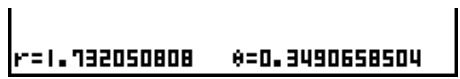 CASIO GRAPH35+EII PYTHON - Lecture des coordonnées de points sur une ligne de graphe - 2