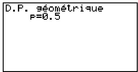 CASIO GRAPH35+EII PYTHON - - Probabilité géométrique - 3