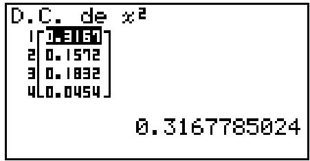 CASIO GRAPH35+EII PYTHON - - Loi ^2 cumulative - 2